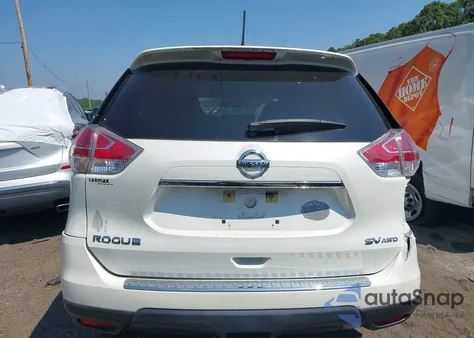 2016 Nissan Rogue S/Sl/Sv from USA, damaged, VIN KNMAT2MV0GP654639